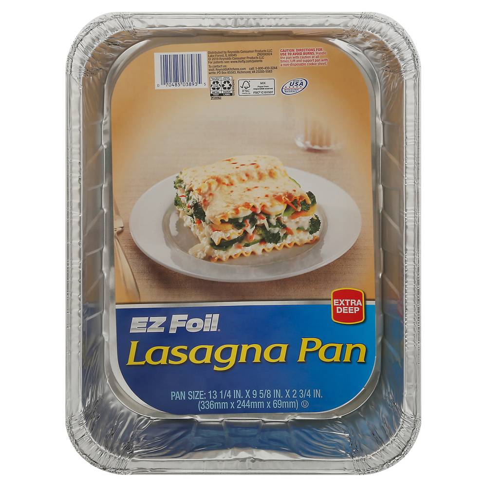 Ez Foil 13" X 9" Lasagna Pan