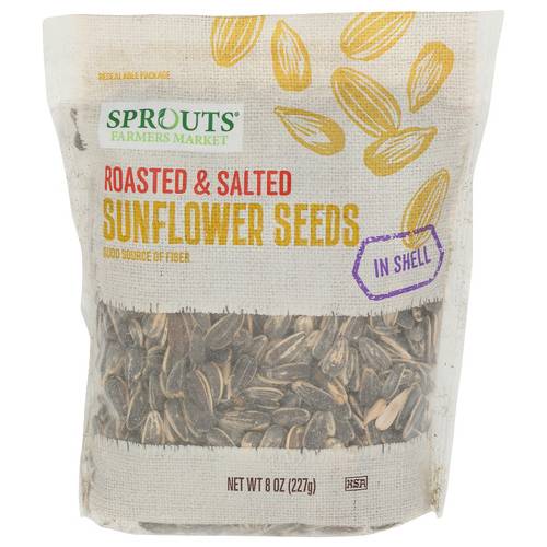 Sprouts Roasted & Salted In Shell Sunflower Seeds