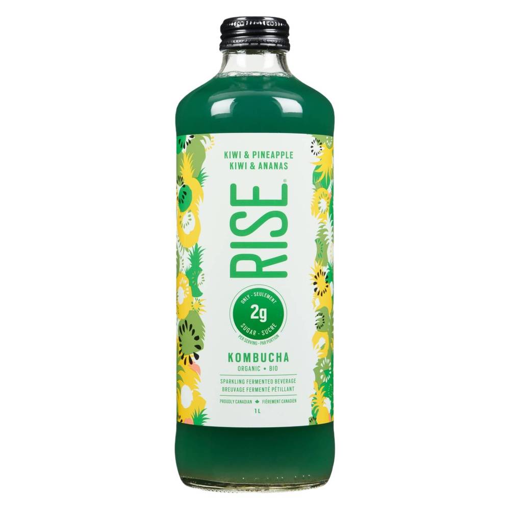 Rise Kiwi & Pineapple Kombucha 2G (1 L)