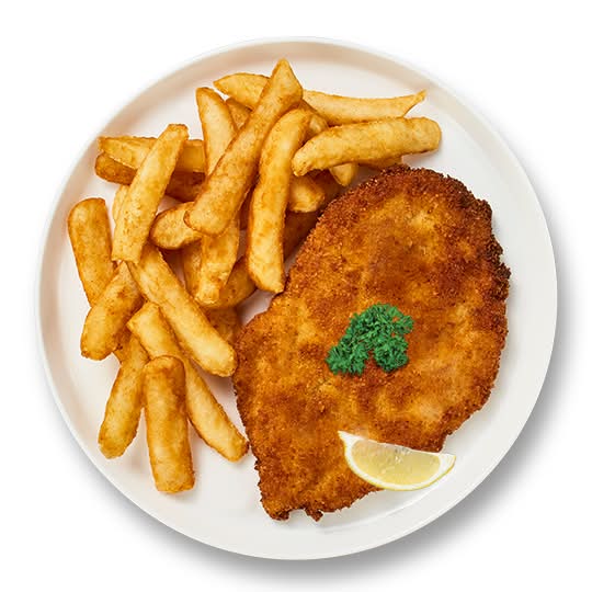 Schnitzel & Chips