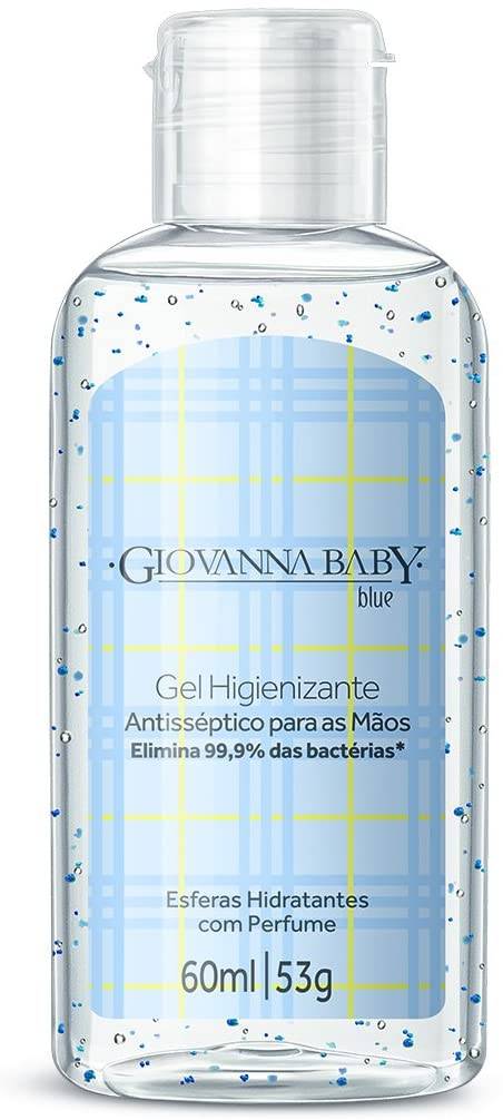Giovanna baby gel higienizante antisséptico para as mãos blue (60ml)
