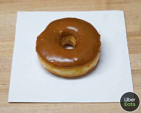 Maple Caramel Glazed Donuts