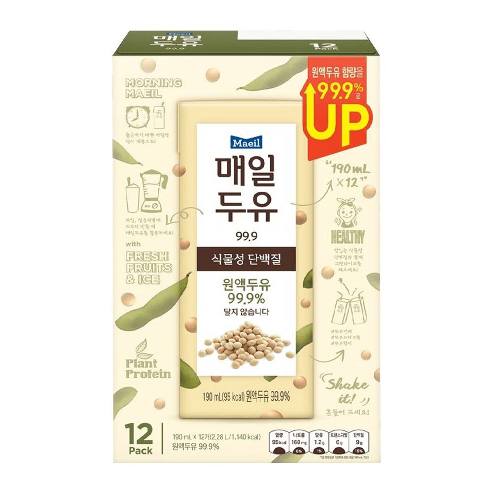 Maeil Soymilk 99.9 (3.04 fl oz, 12 ct)