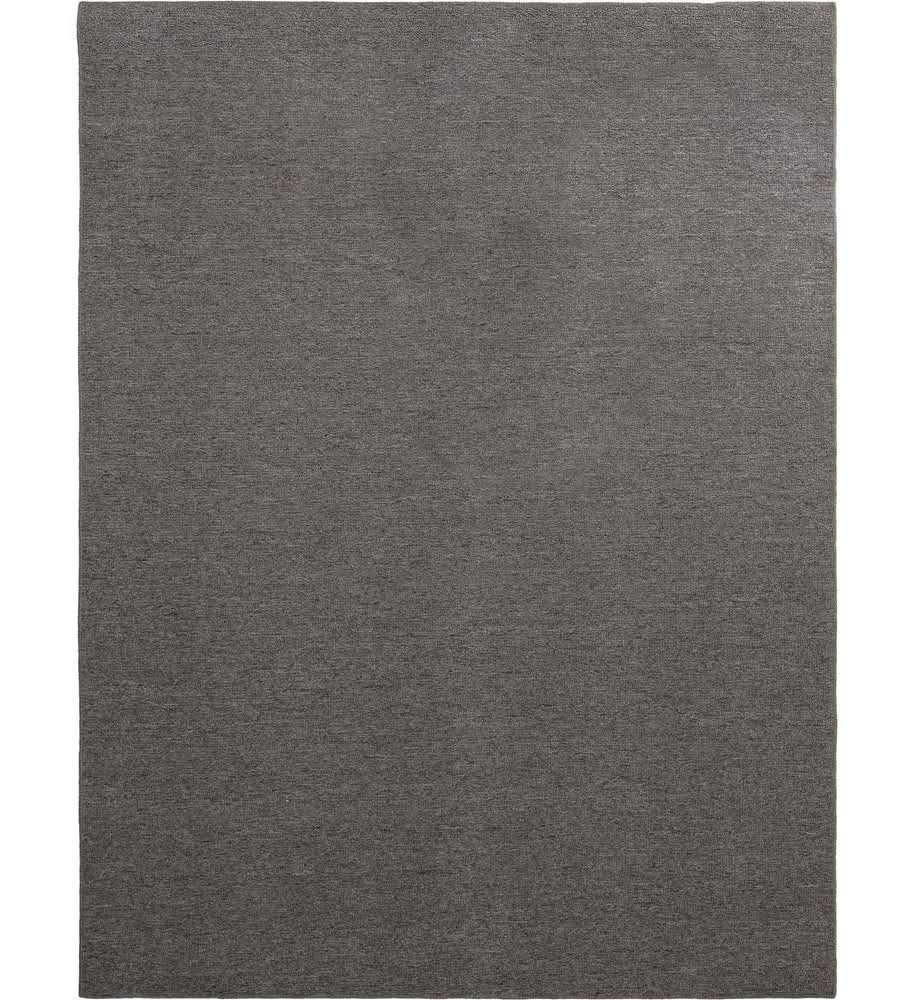 Trafficmaster Heavy Traffic Gray Solid Color 8 Ft. X 12 Ft. Carpet Remnant Area Rug