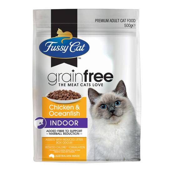 Fussy Cat Grainfree Indoor Cat Food 500g