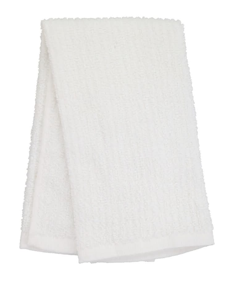 Home Collection White Bar Mop Cotton Towels, 16x19 in