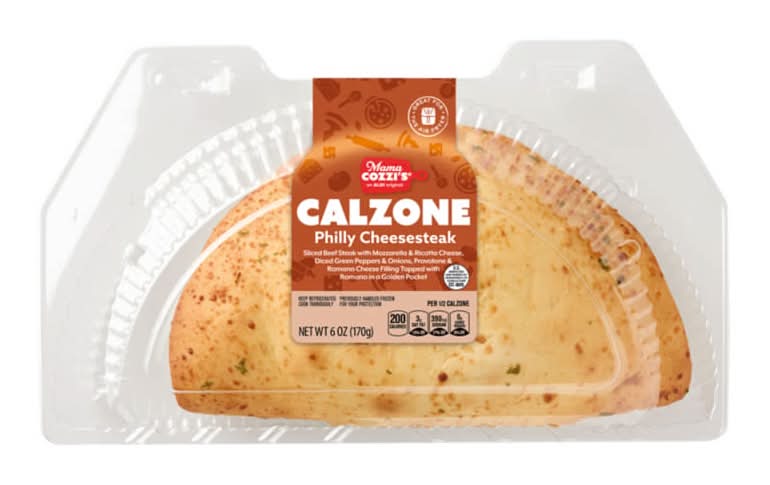 Mama Cozzi's Pizza Kitchen Deli Calzone, Philly Cheese Steak (6 oz)