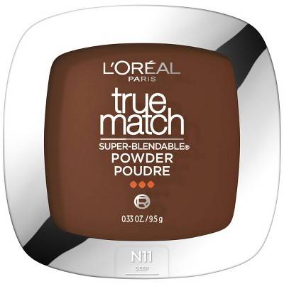 L'Oréal True Match Makeup Powder, N11 Deep (0.33 oz)