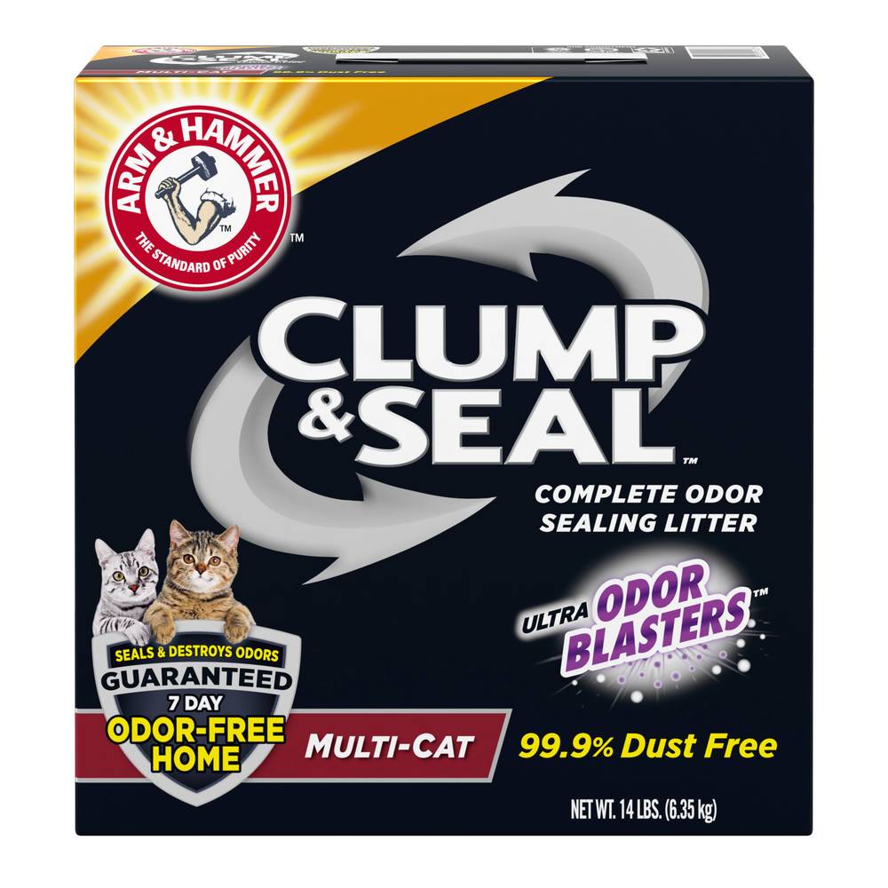 Arm & Hammer Clump & Seal Complete Odor Sealing Litter (14 lbs)