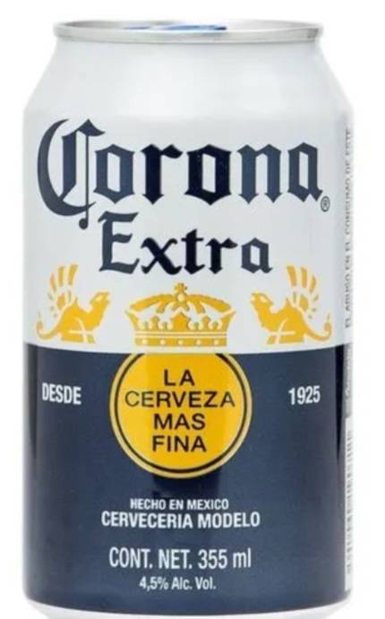 Corona, en lata (355 ml.)