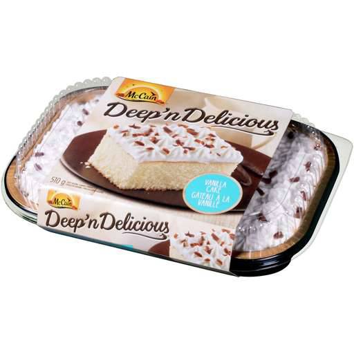 McCain Deep 'N Delicious, Vanilla Cake (510 g)