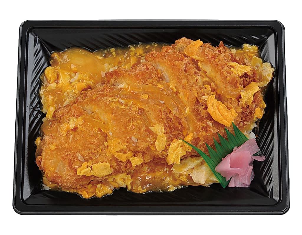 ◎親子チーズチキンカツ重（大麦入り）