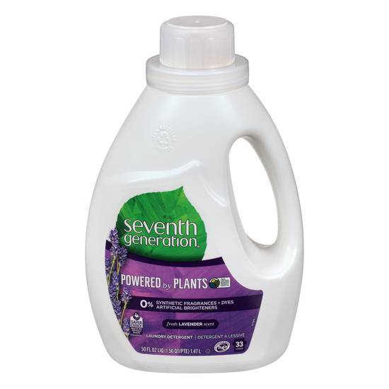Seventh Generation Fresh Lavender Scent Laundry Detergent