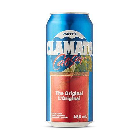 Mott's Clamato The Original Caesar Ready To Drink Vodka (458 ml)