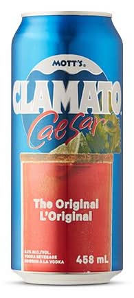 Mott's Clamato The Original Caesar Ready To Drink Vodka (458 ml)