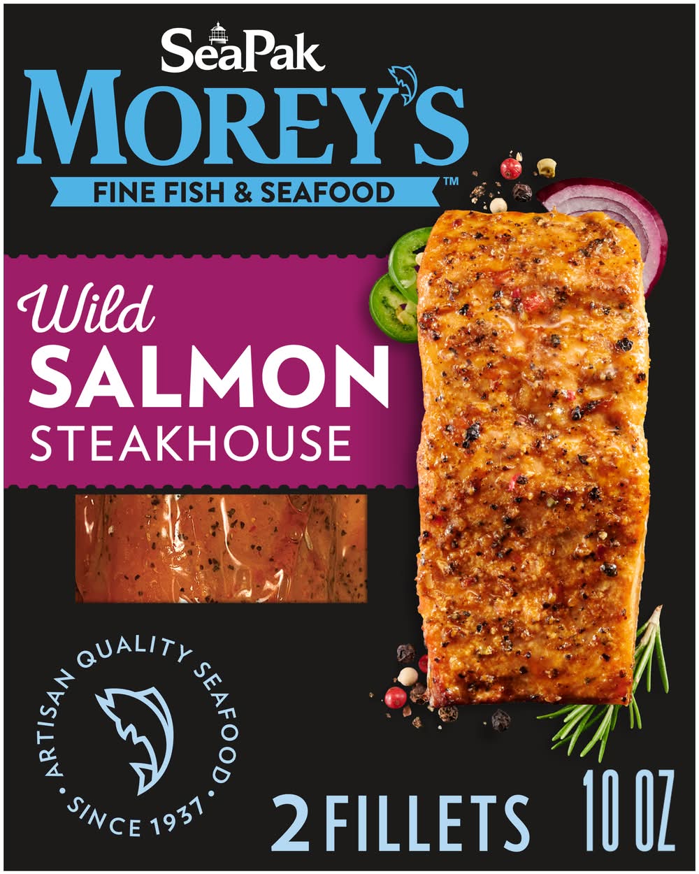 Morey’s Fine Fish & Seafood Wild Steakhouse Fillets (10 oz, 2 ct)