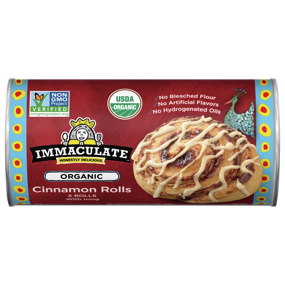 Immaculate Organic Cinnamon Rolls (5 ct)