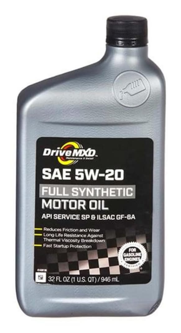 Drive Mxd Sae 5w-20 Full Synthetic Motor Oil 32 Fl Oz