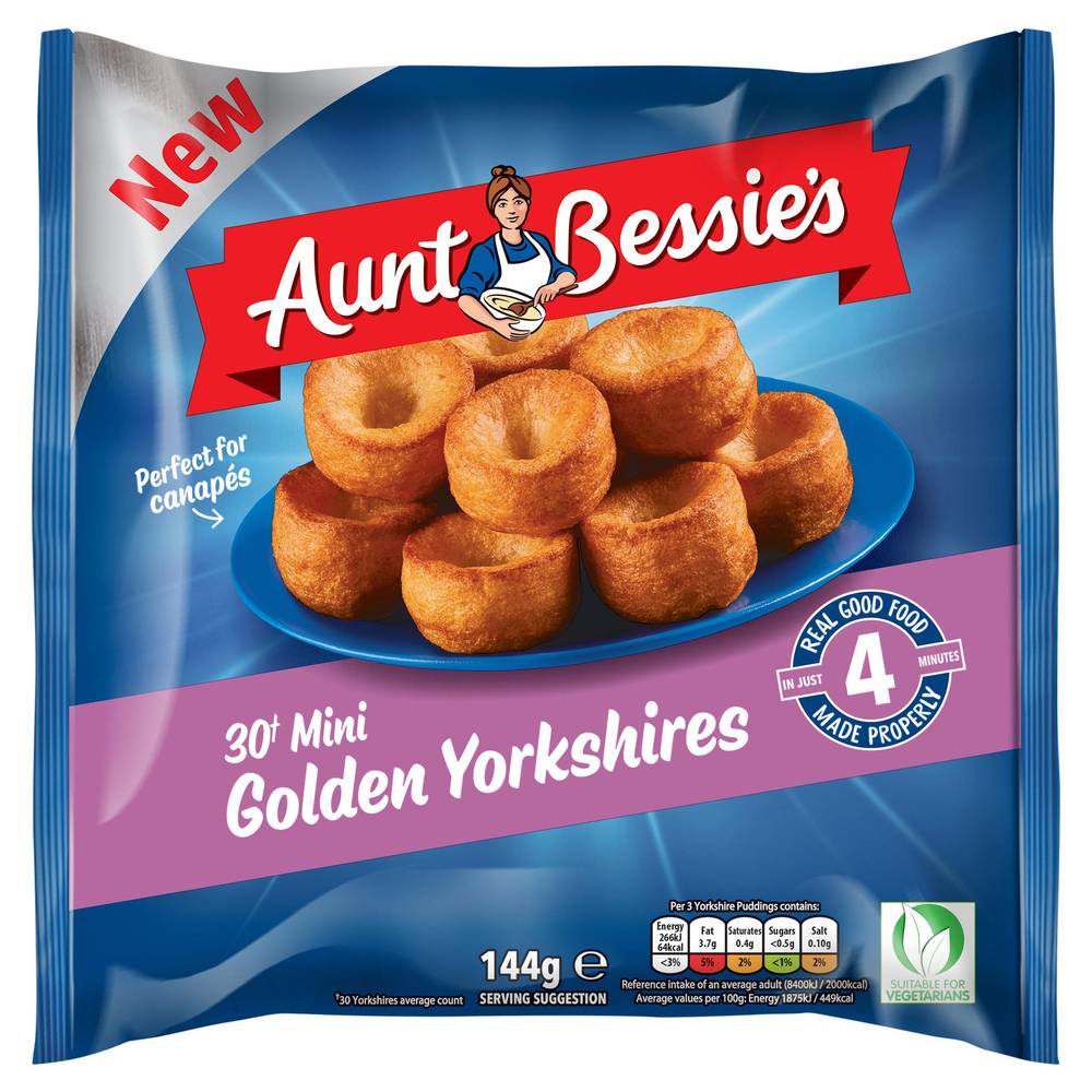 Aunt Bessie's 30 Pack Mini Golden Yorkshires