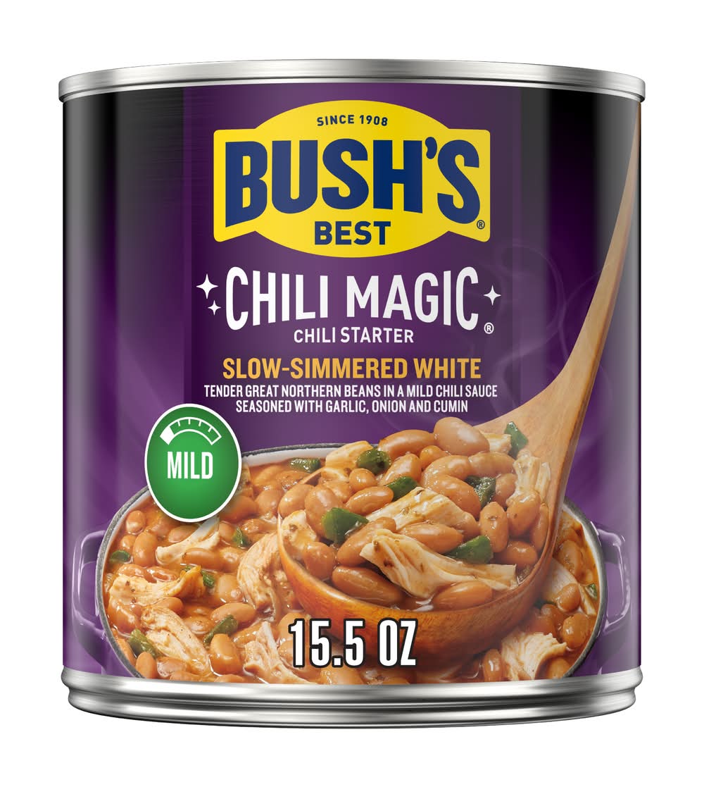 Bush's Chili Magic Slow Simmered White Beans (15.5 oz)