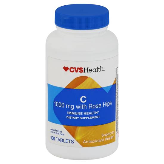Cvs Health Immune Health Vitamin C 1000 mg With Rose Hips Tablets