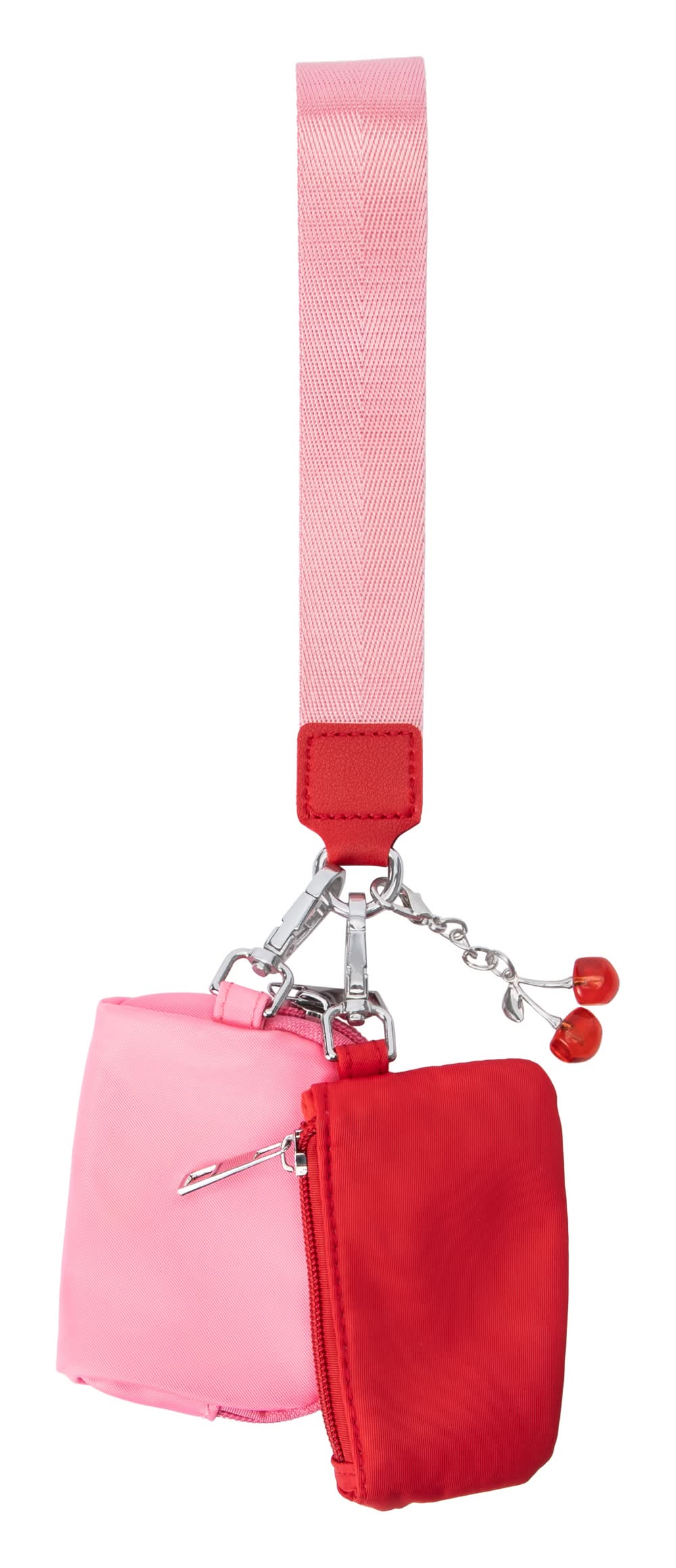 Double Purse With Charm Cherry