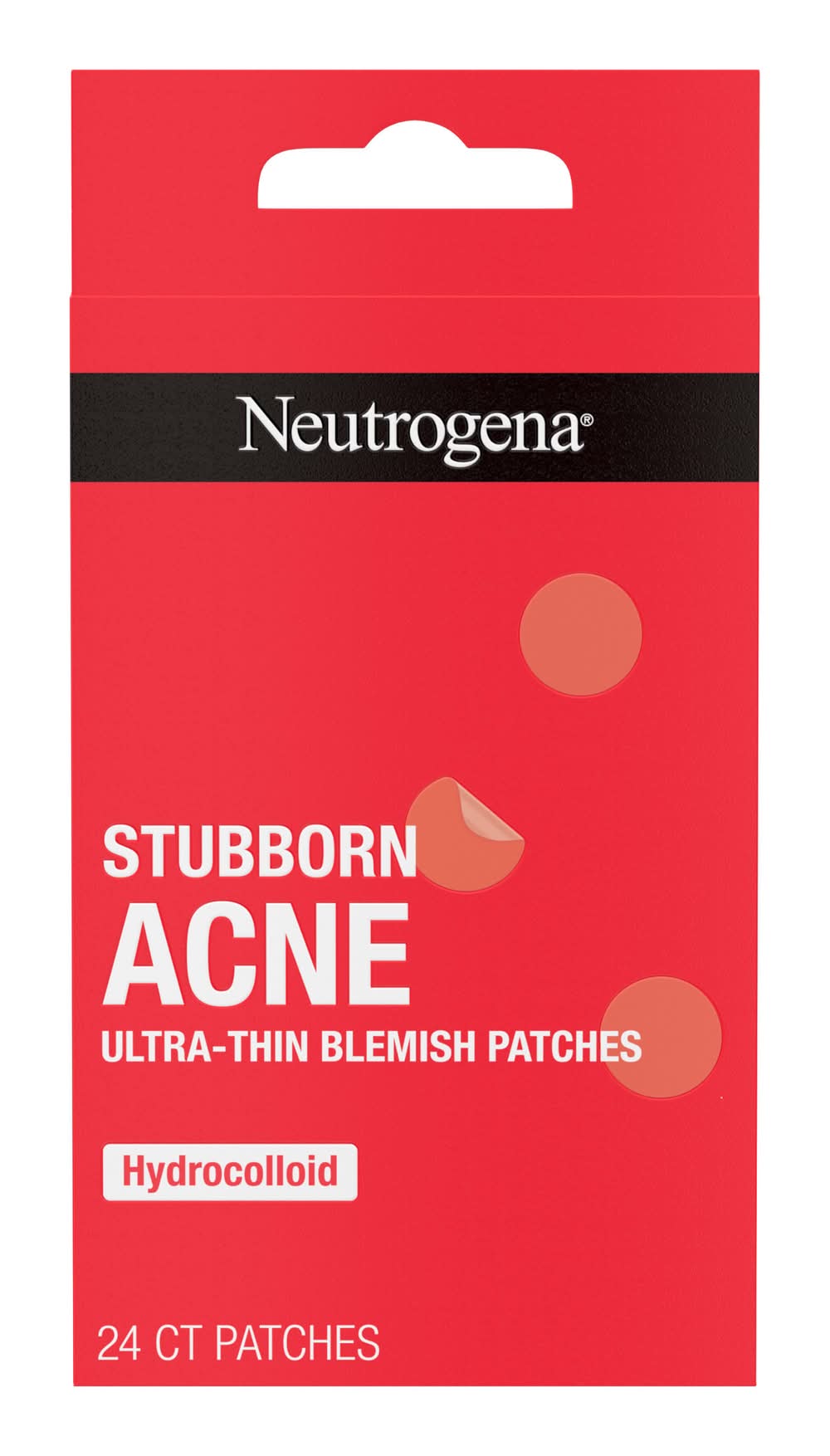 Neutrogena Stubborn Acne Hydrocolloid Ultra Thin Blemish Patches (24 ct)