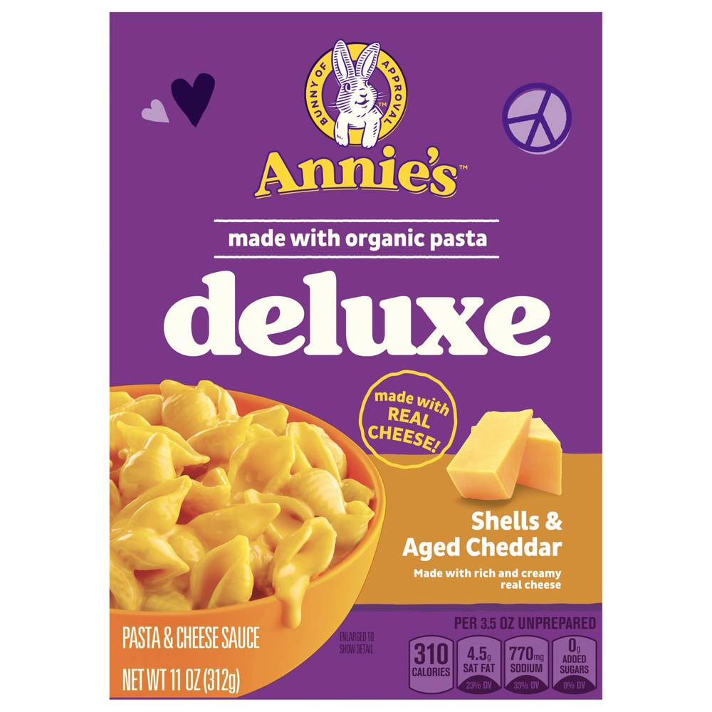 Annie's Shells & Aged Cheddar Macaroni & Cheese Sauce (11 oz)