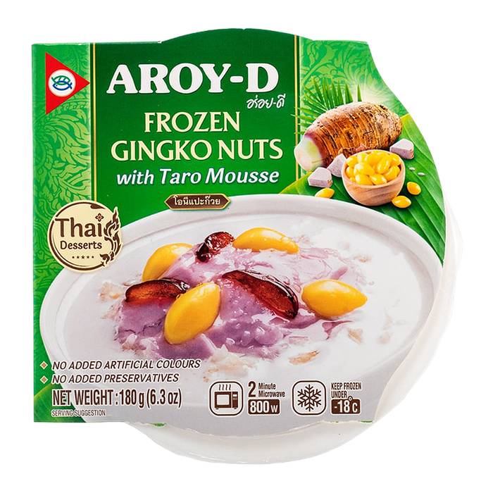 Aroy-D Gingko Nuts With Taro Mousse (180g)