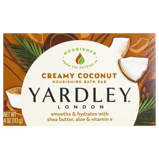 Yardley Creamy Coconut Bath Bar