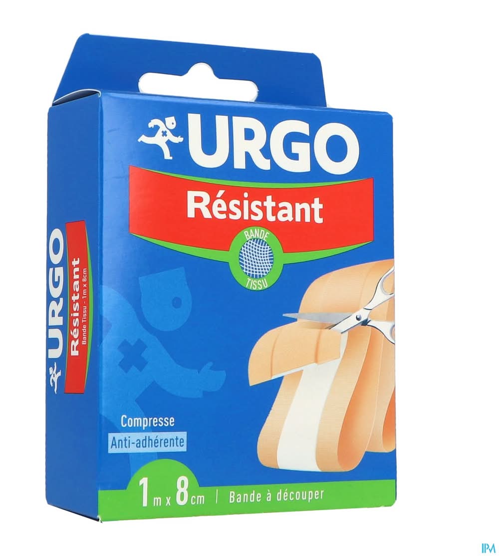 Urgo - Pansement résistant bande à découper, 1m x 8cm