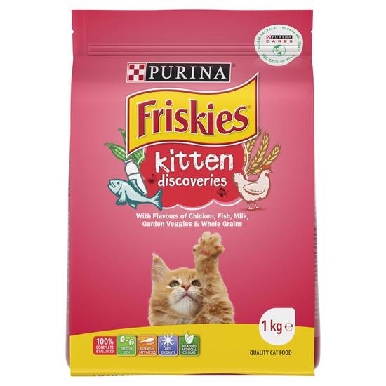 Purina Friskies Kitten Discoveries Dry Cat Food Assorted