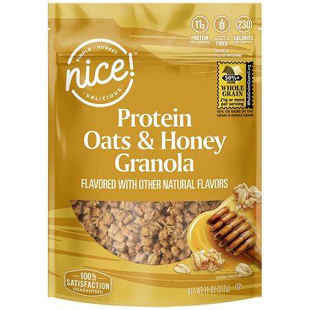 Nice! Protein Oats & Honey Granola - 11.0 oz
