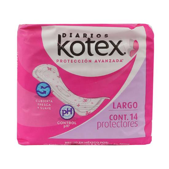 Kotex pantiprotector (14 piezas)