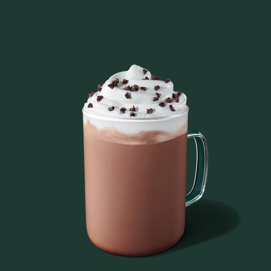Order Peppermint Hot Chocolate food online from Starbucks store, Palmetto Bay on bringmethat.com