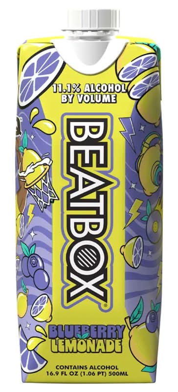 BeatBox Alcoholic Beverage, Blueberry Lemonade (500 ml)