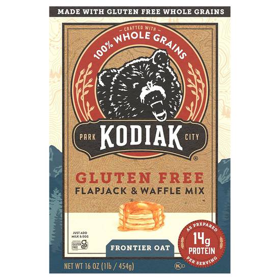 Kodiak Frontier Oat Gluten Free Flapjack & Waffle Mix