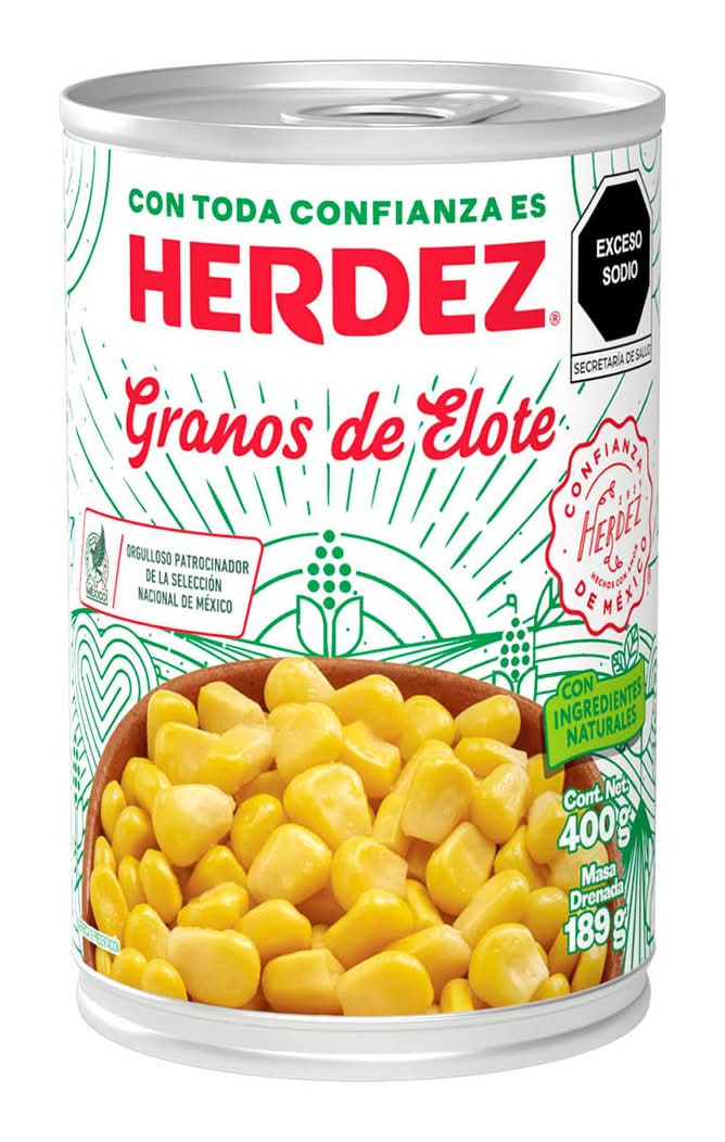 Herdez · Granos de elote (400 g)