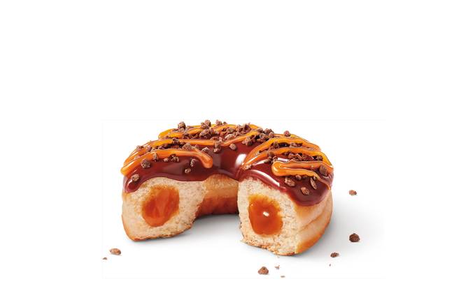 Caramilk Filled Ring Dream Donut