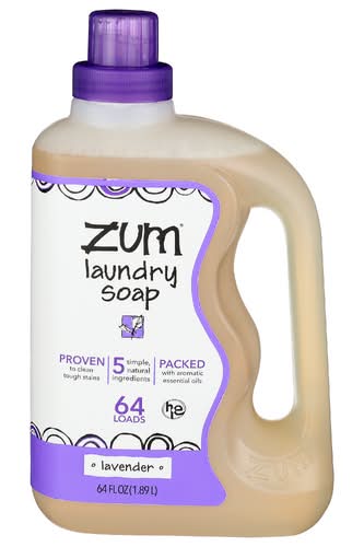 Zum Clean Lavender Laundry Soap