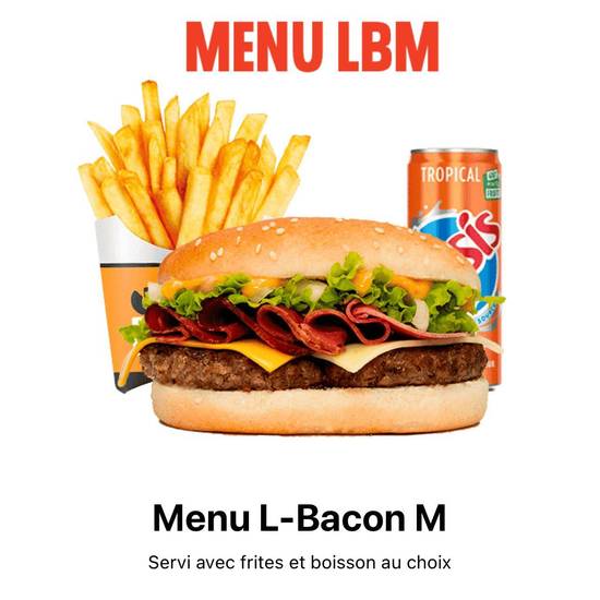 Menu L Bacon M