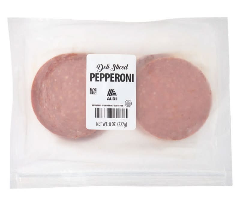 Aldi Deli Sliced Pepperoni (8 oz)