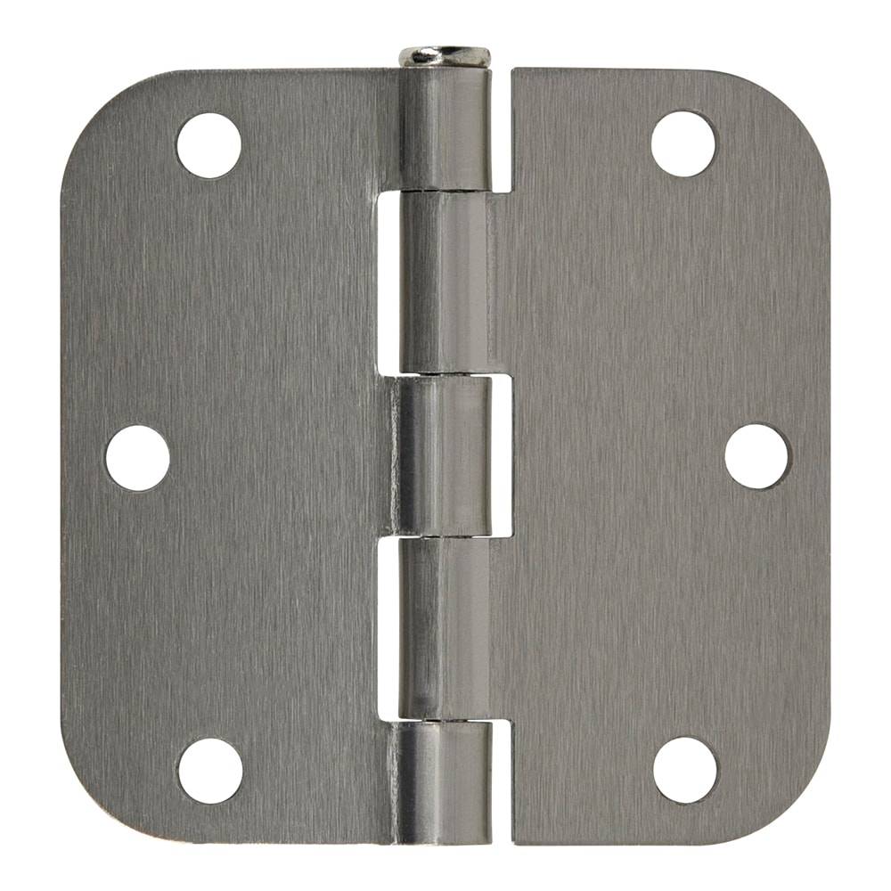 RELIABILT 3-1/2-in H x 5/8-in Radius Satin Nickel Mortise Interior Door Hinge | 605669