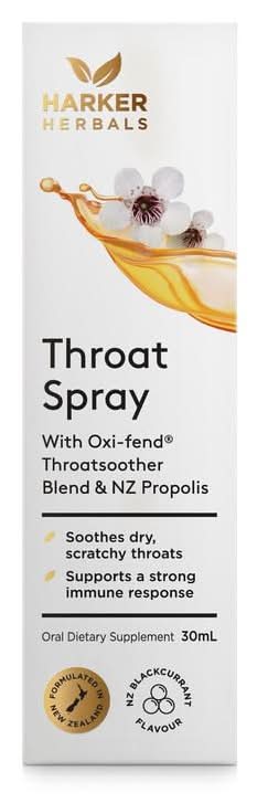 Harker Herbals Be Well Throat Spray 30ml
