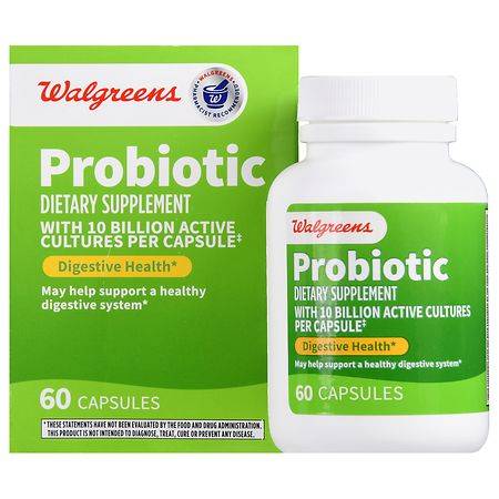Walgreens Probiotic 10 Billion Cfu Capsules (60 ct)