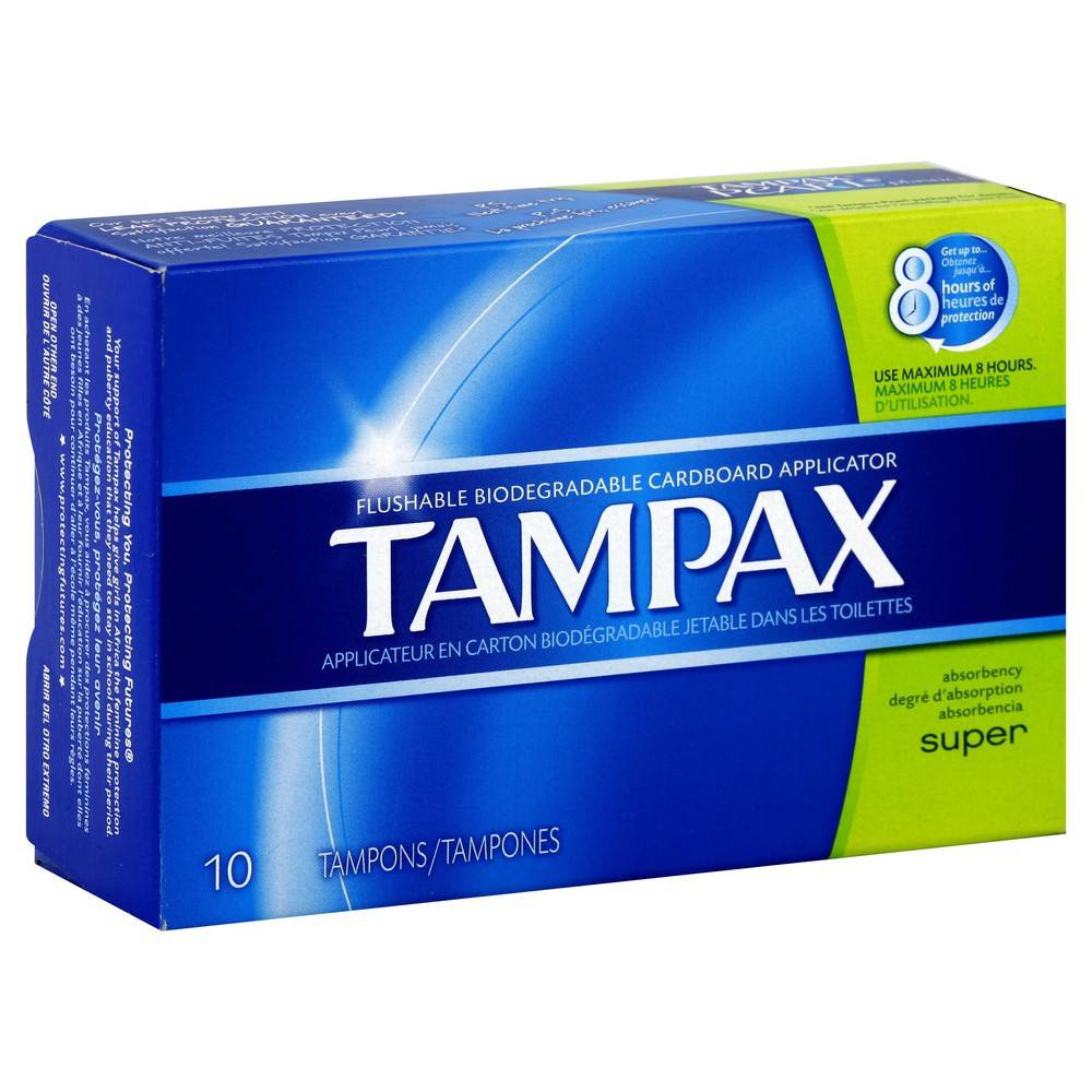 Tampax Tampons Super Absorbency (250 g)