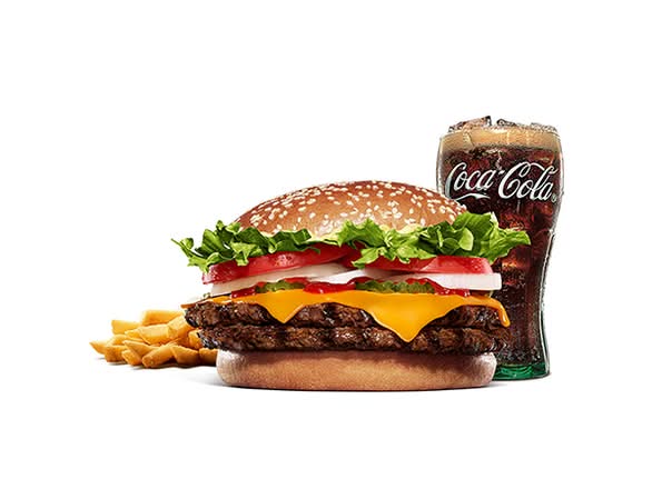 ダブルワッパー チーズセット / Double Whopper Cheese Set