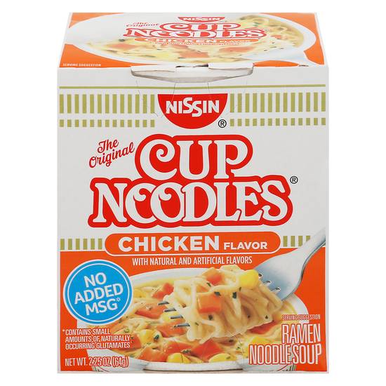 Nissin Cup Noodles Chicken Ramen Soup