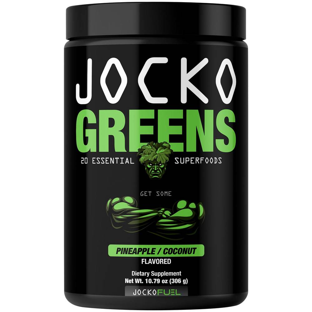 Jocko Greens - Pineapple/Coconut(10.79 Ounces Powder)