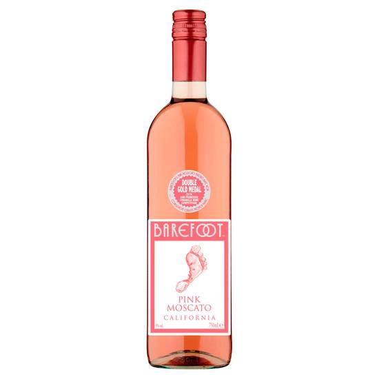 Barefoot Pink Moscato Rosé Wine 75cl
